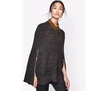 FRENCH CONNECTION Alpaca Blend Poncho